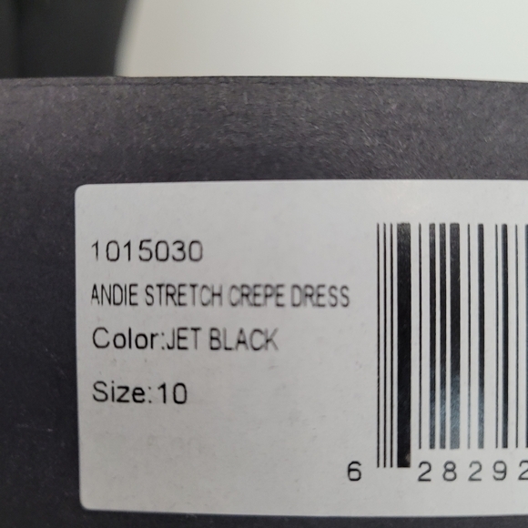 Halston Evening Andie Crossover Neck Cocktail Dress - Picture 9 of 13